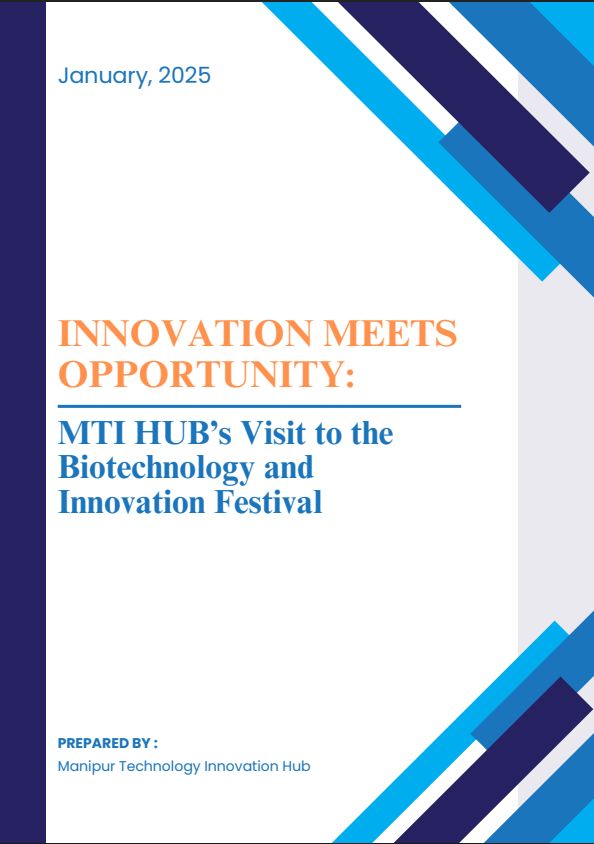 Manipur Technology Innovation Hub’s Visit to 1st Biotechnology and Innovation Festival