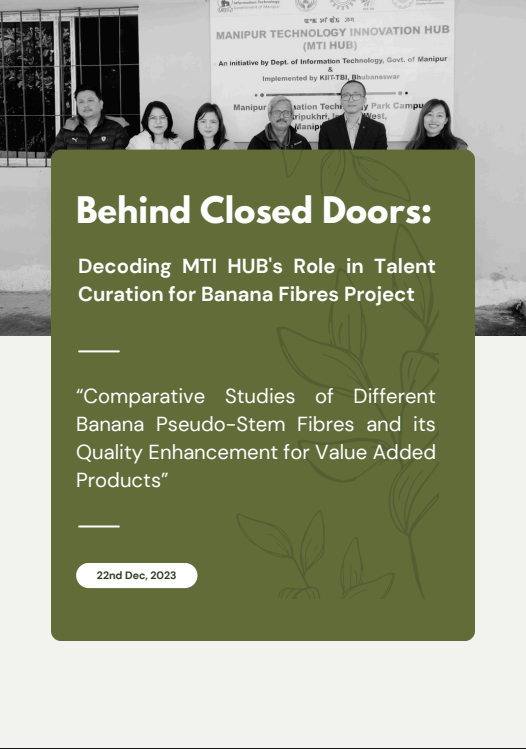 Talent Curation for NER-BIG Grantee project- Dr. Atom Annupama