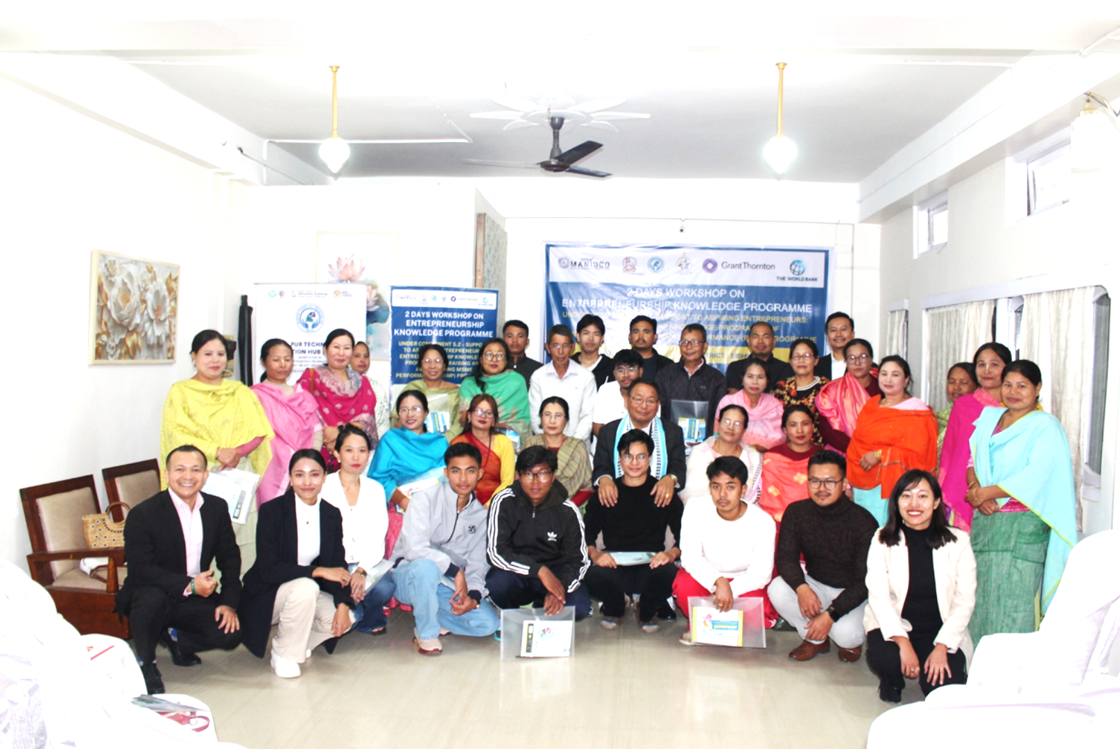 2-Days Workshop on Entrepreneurship Knowledge Programme under the Raising and Accelerating MSME Performance (RAMP) Programme Bishnupur