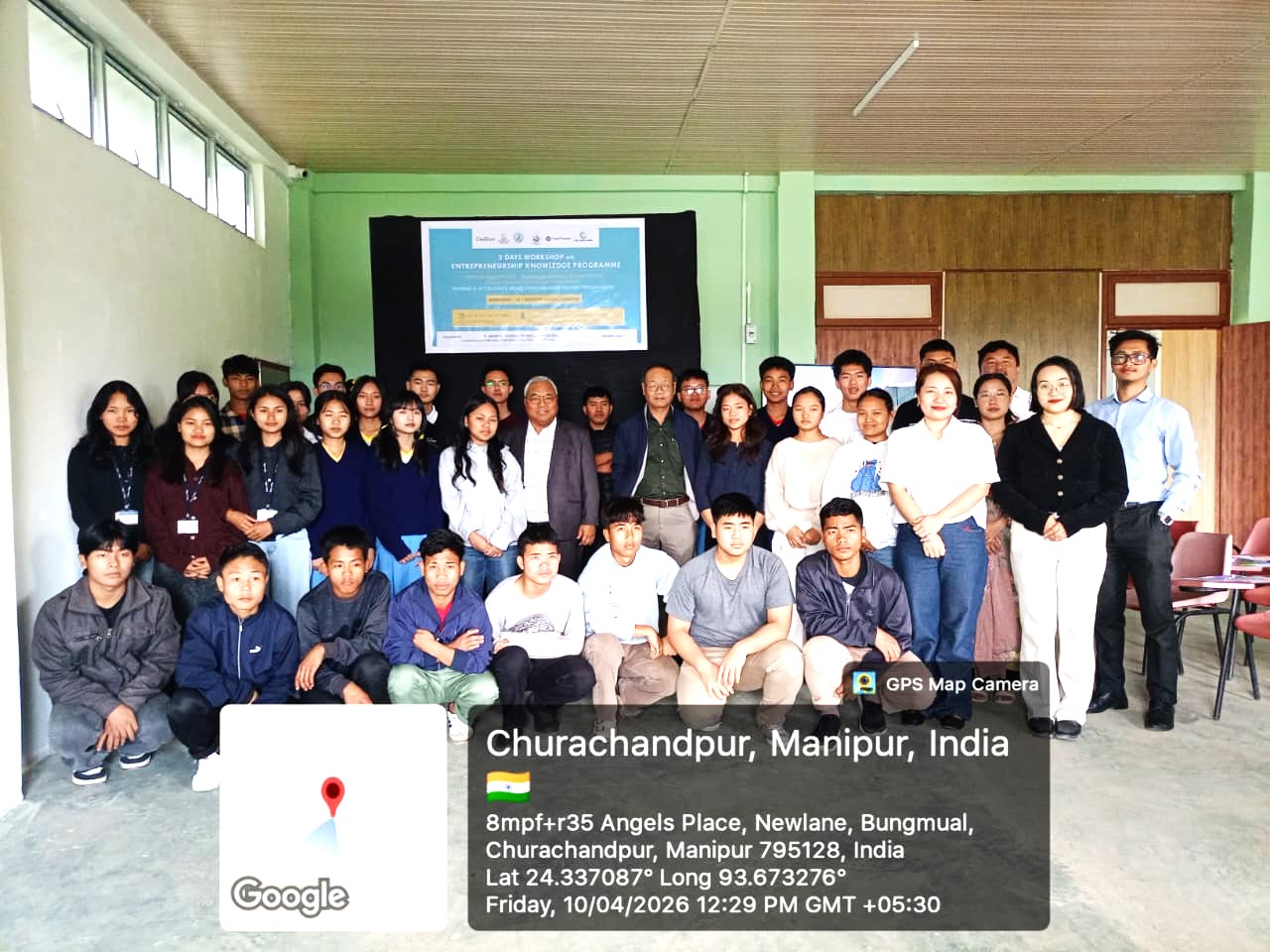 2-Days Workshop on Entrepreneurship Knowledge Programme under the Raising and Accelerating MSME Performance (RAMP) Programme Churachandpur