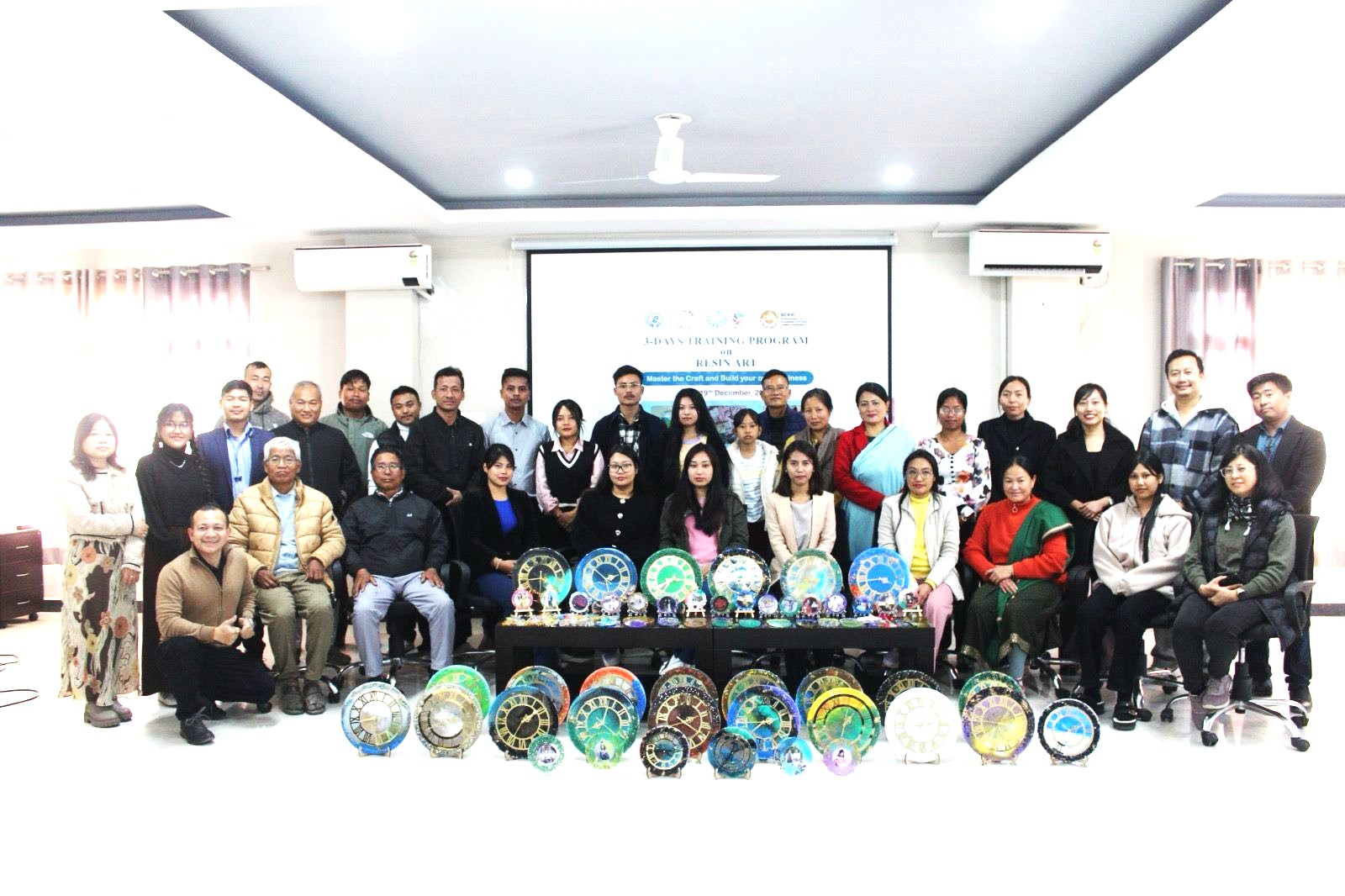 3-Days Training Program on Resin Art
