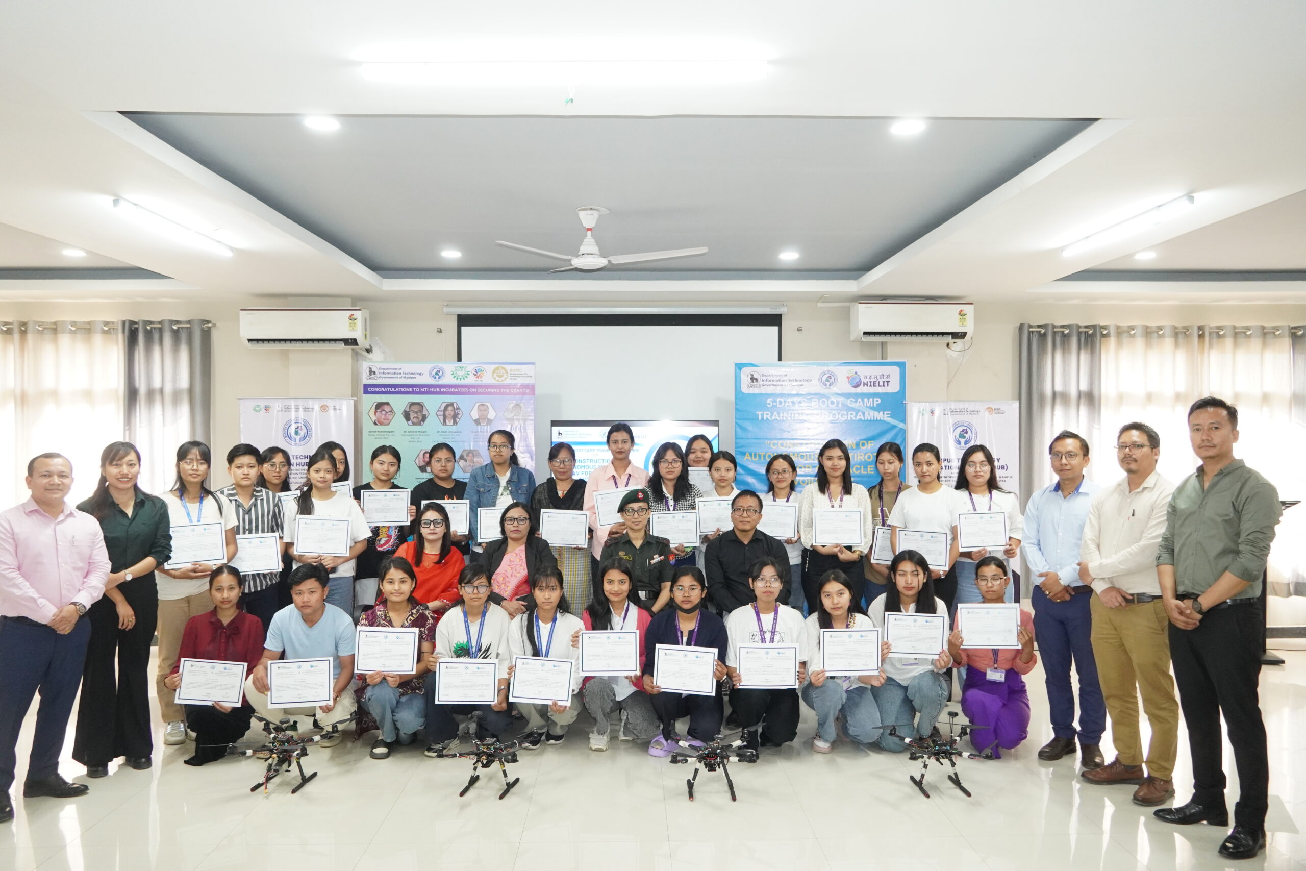 5-Days Bootcamp Training Program on Construction of Autonomous Multirotor UAV for Obstacle Avoidance *Exclusively for Women/Girls*